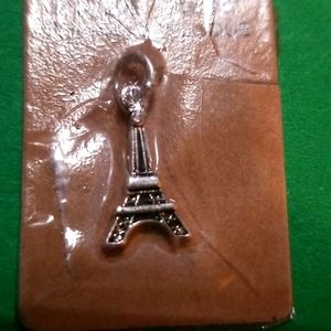 Eiffel Tower charm silver plated